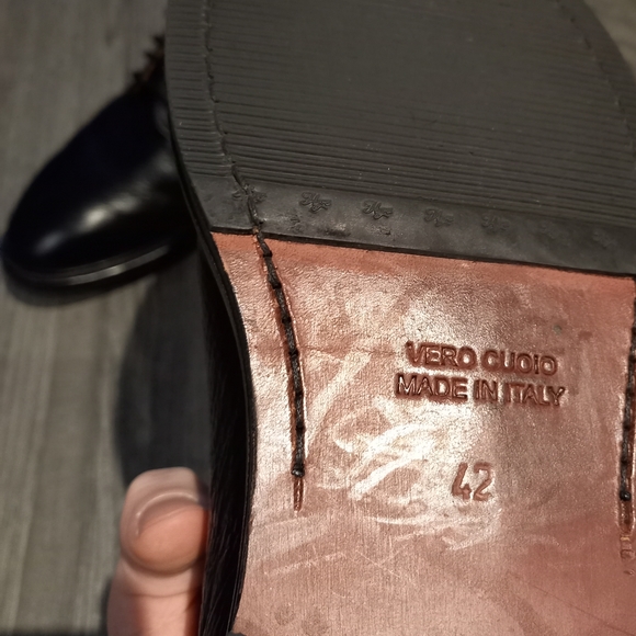 Leather dress shoes handcrafted - Picture 5 of 5